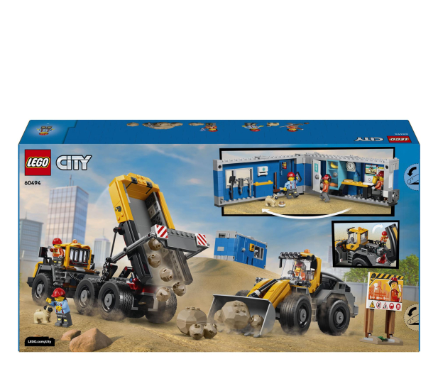 LEGO CITY 60494 Wywrotka i ładowarka czołowa - 1529818 - zdjęcie 9